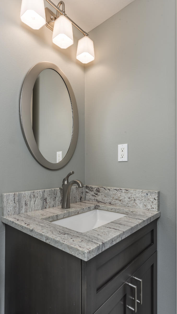 Powder room update